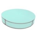 ProX Lumo Stage 4'x4' Circle Acrylic Stage w/Optional Lights, 8" High